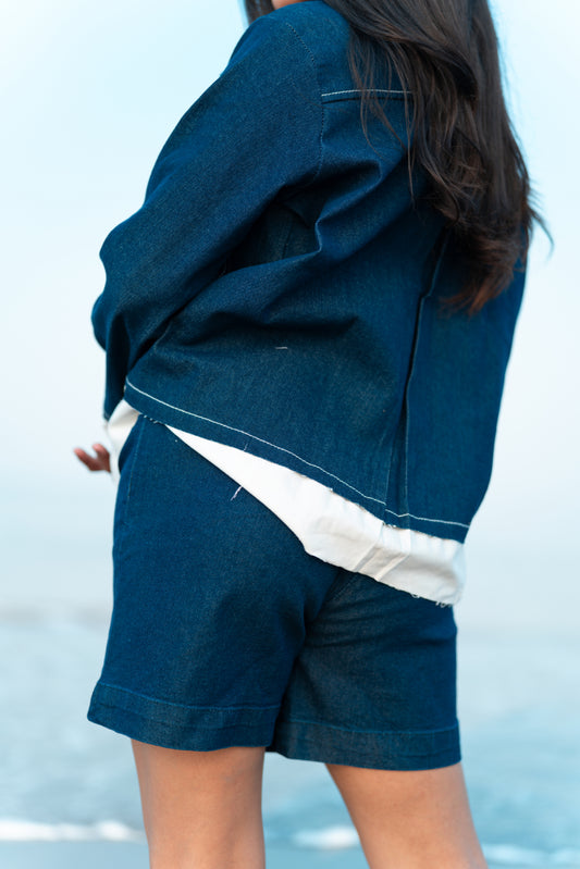 Denim Skort