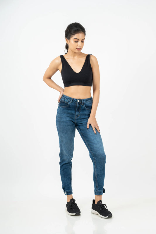 Trendsetting Skinny Fit Mom Fit Jeans